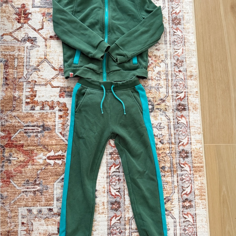 Lego brand Green and Blue Kids Track Pants